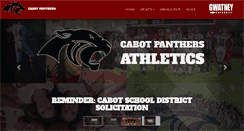 Desktop Screenshot of cabotpanthers.com